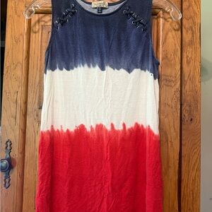 One World Navy Blue Top